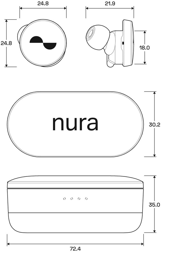 NuraTrue Headphones